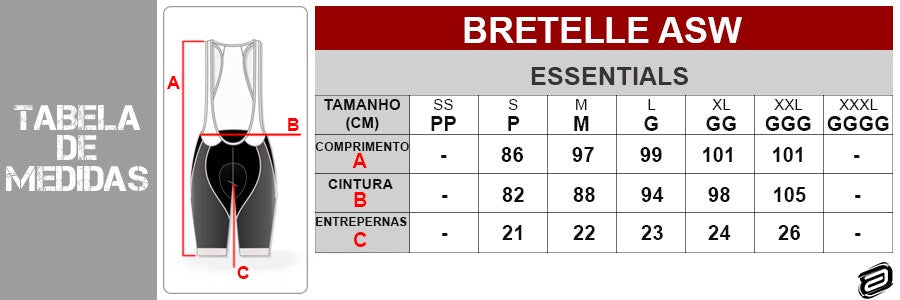 Bretelle ASW Essentials Masculino