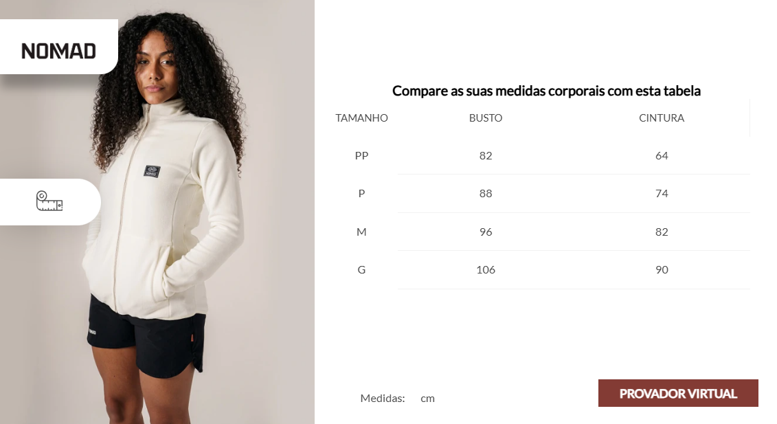 Fleece Nomad Outdoor Manga Longa - Feminino
