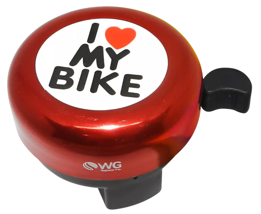 Campainha Trim-Trim "I Love My Bike" - WG Sports