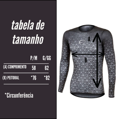 Camisa Segunda Pele Mauro Ribeiro Fern - Sem Manga