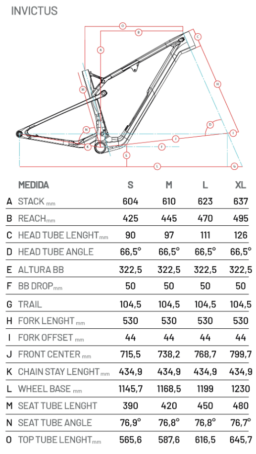 Bicicleta Invictus G3 R1 SSL