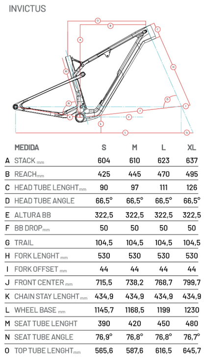 Bicicleta Invictus G3 R1 SSL