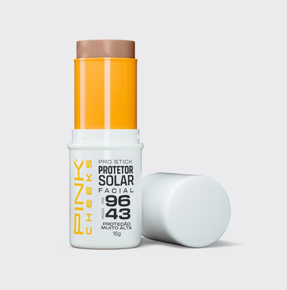 Protetor Solar Facial Pink Cheeks Pro Stick FPS96 / FPUVA46