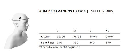 Capacete MET Shelter Mips - MTB