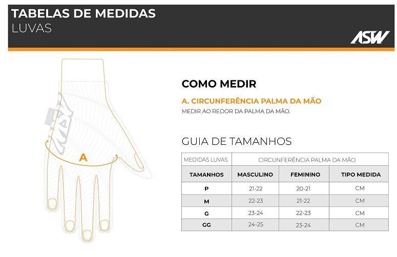 Luva ASW Active 2.0 - Fechada / Feminina