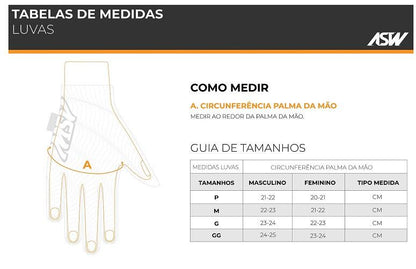 Luva ASW Active 2.0 - Fechada / Feminina