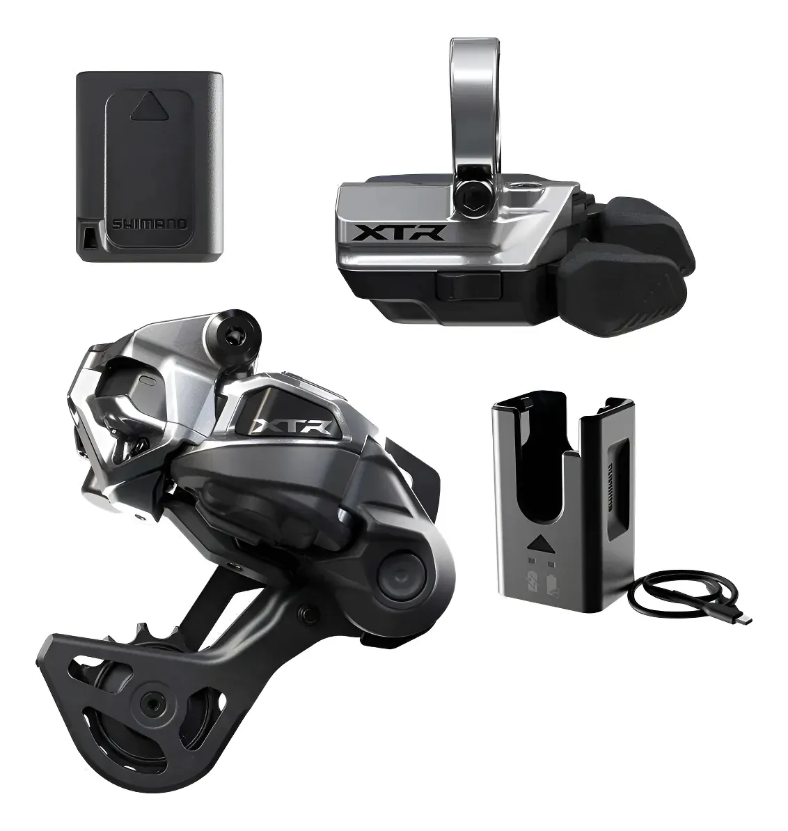 Kit Básico Shimano XTR Di2 - Upgrade Sistema de Transmissão